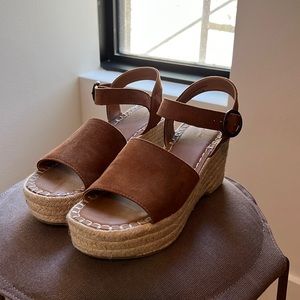Brown suede Espadrilles